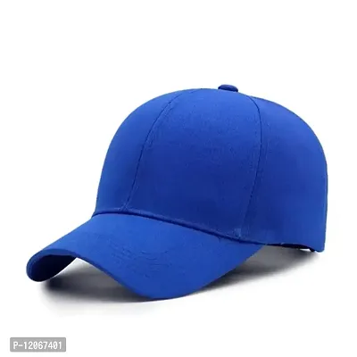 VEERUS Unisex Royal Blue Baseball Cap for Men & Women-thumb0