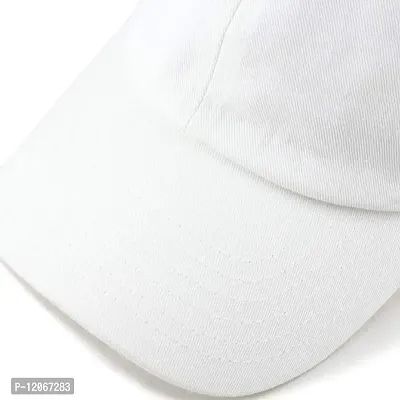 VEERUS Unisex White Baseball Cap for Men  Women-thumb3