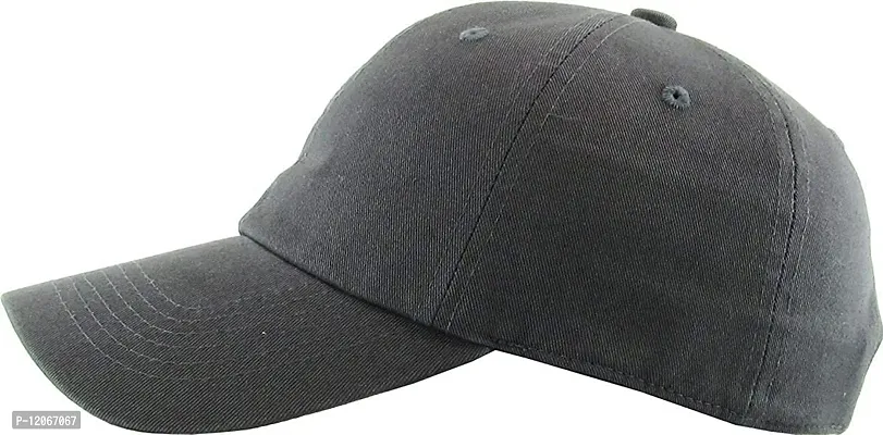 VEERUS Unisex Grey Baseball Cap for Men  Women-thumb5