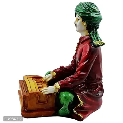 KARIGAARI - Ideas Hand Crafted Poly Resine Rajasthani Men Idol for Home Decorative Showpiece (KK0621)-thumb5