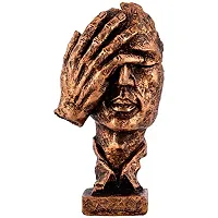 Classic Handcrafted Human Face Statue Idols For Home Decoration | Home Decoration Item | Human Body Face Home Deacute;cor Showpiece Item-thumb1