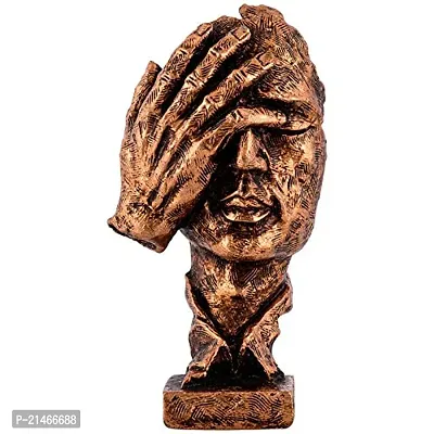 Classic Handcrafted Human Face Statue Idols For Home Decoration | Home Decoration Item | Human Body Face Home Deacute;cor Showpiece Item-thumb2