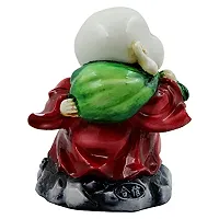 KARIGAARI - Ideas Hand Crafted Poly Resine Laughing Buddha Statue for Home Decoration and Gifting (KK0633)-thumb3