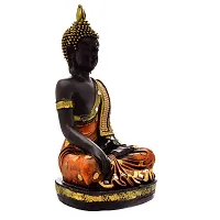 Classic Handcrafted Resine Meditating Buddha Showpiece | Buddha Idols For Home Decor-thumb3