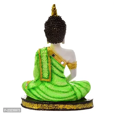 Karigaari India Handcrafted Resine Meditating Buddha Showpiece | Buddha Idols for Home Decor-thumb5