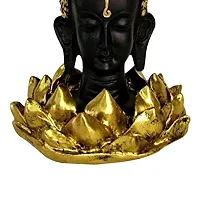 Classic Buddha Idol On Lotus Showpiece-thumb4