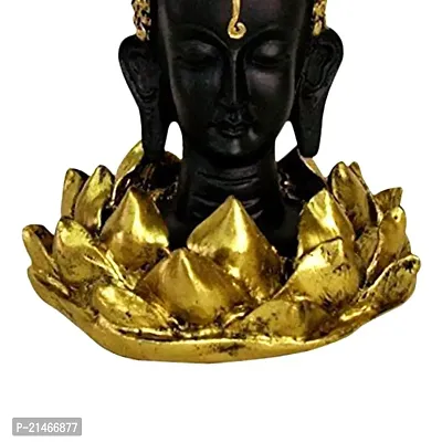 Classic Buddha Idol On Lotus Showpiece-thumb5