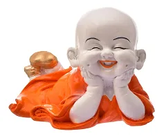 Karigaari India Polyresine Laughing Buddha Showpiece-thumb2