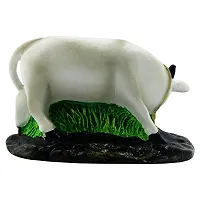 KARIGAARI - Ideas Hand Crafted Holy Cow Statue Figurine for Home Temple-thumb4