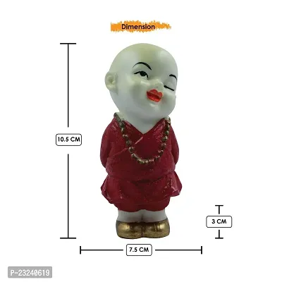 KARIGAARI - Ideas Hand Crafted Standing Buddhist Mock Idol for Home D?cor-thumb5