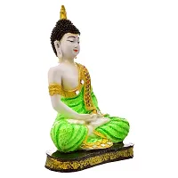 Karigaari India Handcrafted Resine Meditating Buddha Showpiece | Buddha Idols for Home Decor-thumb3