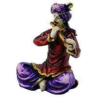 KARIGAARI - Ideas Hand Crafted Poly Resine Rajasthani Men Idol for Home Decorative Showpiece (KK0609)-thumb4