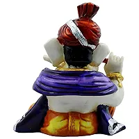 KARIGAARI - Ideas Hand Crafted Poly Resine Lord Ganesha Statue for Home Decor (KK0601)-thumb3