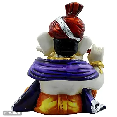 KARIGAARI - Ideas Hand Crafted Poly Resine Lord Ganesha Statue for Home Decor (KK0601)-thumb4