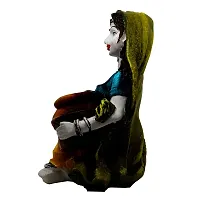Classic- Ideas Hand Crafted Polyresin Yellow Eco Friendly Rajasthani Idol Figurine-thumb4