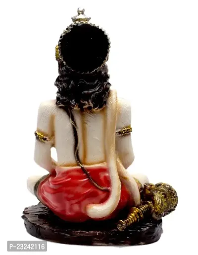 Amazing India Resin God Hanuman Idol (Black, Multicolour, 6.5 inches x 4.5 inches)-thumb4