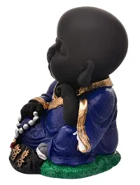 Classic Handcrafted Resine Little Thinking Resting Buddha Showpiece | Buddha Idols For Home Deacute;cor-thumb3