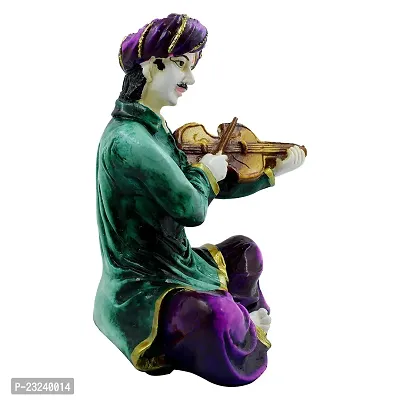 KARIGAARI - Ideas Hand Crafted Rajasthani Men Statue Figurine for Home D?cor Showpiece (KK0647)-thumb4