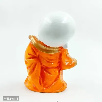 Karigaari India Polyresine Polyresin Dancing Buddha Idol Statue Showpiece for HomeDecor Decoration Gift Gifting Items-thumb3