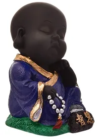 Classic Handcrafted Resine Little Thinking Resting Buddha Showpiece | Buddha Idols For Home Deacute;cor-thumb2