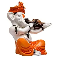 Classic Polyresin Ganesha Figurine, 7.8X13.5X7.8 In, Multicolour, 1 Piece-thumb4