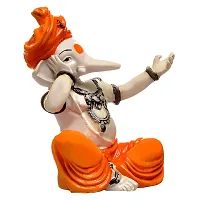 Classic Polyresin Ganesha Figurine, 7X14X7 In, Multicolour, 1 Piece-thumb4