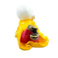 Karigaari India Polyresine Polyresin Sleeping Buddha Idol Statue Showpiece for HomeDecor Decoration Gift Gifting Items-thumb4