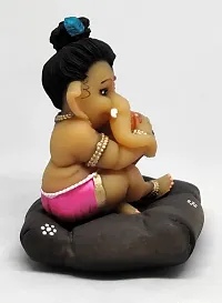 Generic Bal Ganpati Resin Idol Showpieces (3 X 3) Inch(Nannan)(Nannan)-thumb3