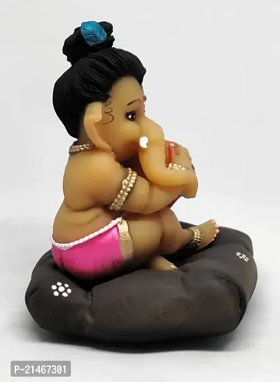 Generic Bal Ganpati Resin Idol Showpieces (3 X 3) Inch(Nannan)(Nannan)-thumb4