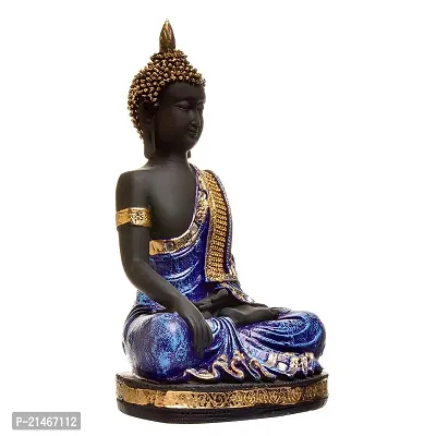 Classic Handcrafted Resine Meditating Buddha Showpiece | Buddha Idols For Home Decor-thumb5