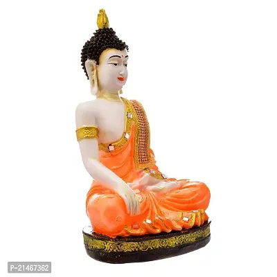 Classic Handcrafted Resine Meditating Buddha Showpiece | Buddha Idols For Home Decor-thumb4