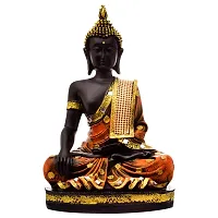 Classic Handcrafted Resine Meditating Buddha Showpiece | Buddha Idols For Home Decor-thumb1