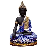 Classic Handcrafted Resine Meditating Buddha Showpiece | Buddha Idols For Home Decor-thumb2