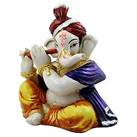 KARIGAARI - Ideas Hand Crafted Poly Resine Lord Ganesha Statue for Home Decor (KK0601)-thumb4