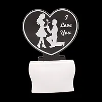 AFAST 3D Illusion I Love You Multi Colour LED Night Lamp-thumb2