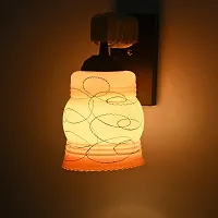 Modern Design Colorful Wood Wall Lamp/ Light With Hand Decorated Glass shade (Set Of 4) - YA67-thumb4
