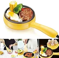 MultiFunction 2 in 1 Electric Egg Boiling Steamer Egg Frying Pan-thumb1