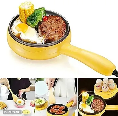 MultiFunction 2 in 1 Electric Egg Boiling Steamer Egg Frying Pan-thumb2