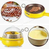 MultiFunction 2 in 1 Electric Egg Boiling Steamer Egg Frying Pan-thumb4