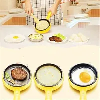 MultiFunction 2 in 1 Electric Egg Boiling Steamer Egg Frying Pan-thumb4