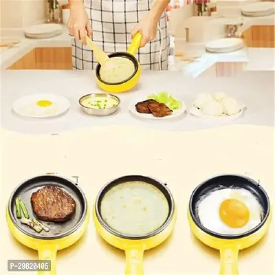 MultiFunction 2 in 1 Electric Egg Boiling Steamer Egg Frying Pan-thumb5