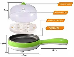 MultiFunction 2 in 1 Electric Egg Boiling Steamer Egg Frying Pan-thumb1