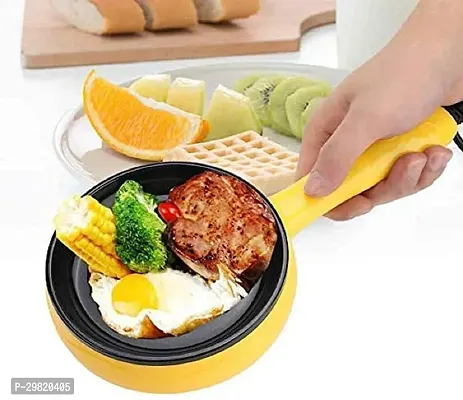 MultiFunction 2 in 1 Electric Egg Boiling Steamer Egg Frying Pan-thumb3