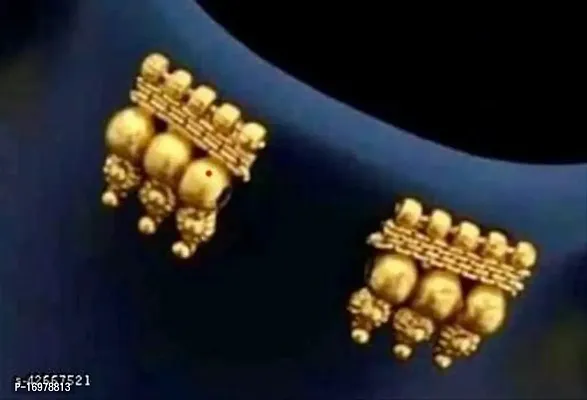 Elegant Golden Alloy Jewellery Set For Women-thumb3