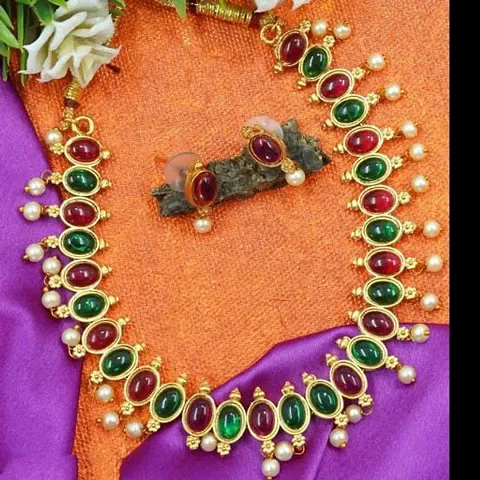 Festival Special Kundan Alloy Necklace Sets