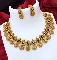 Golden Alloy Necklace Sets Combo-thumb2