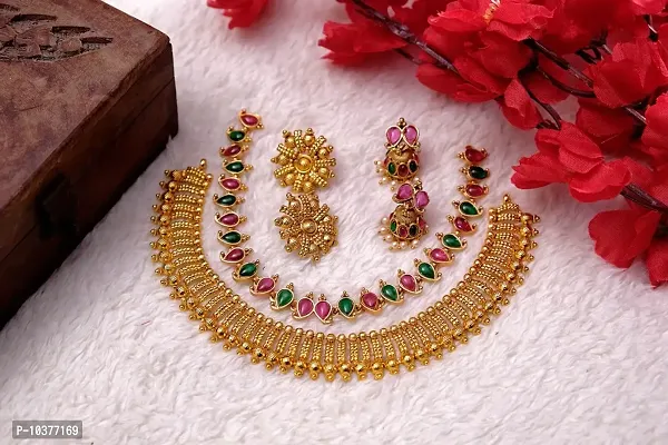 Multicolor Alloy Necklace Sets Combo