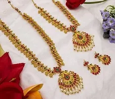 Stylish Golden Alloy Jewellery Sets For Women-thumb4