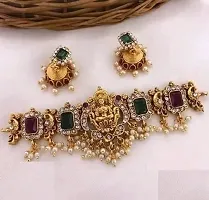 Stylish Golden Alloy Jewellery Set For Women-thumb1