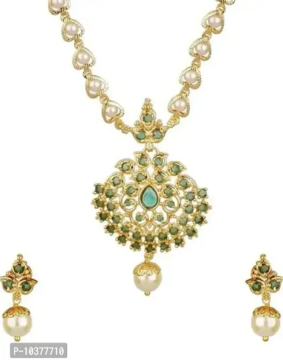 Rajwadi Style Pearl Necklace Sets-thumb4